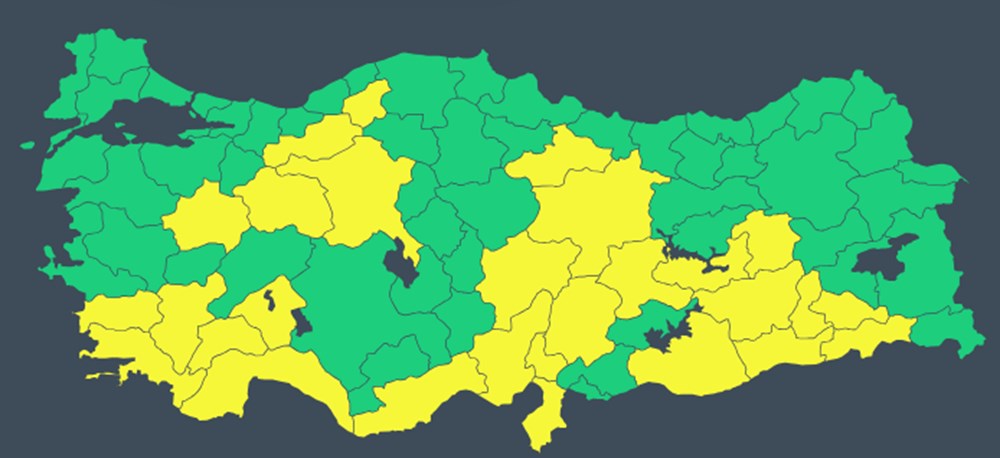 Tüm yurtta gök gürültülü sağanak bekleniyor (Bugün hava nasıl olacak?) - 5
