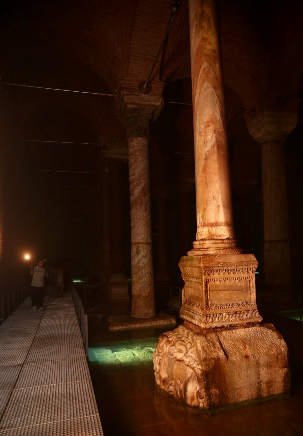 Tarihi Yerebatan Sarnıcı Müzesi yenilenme çalışmalarının ardından açıldı - 8