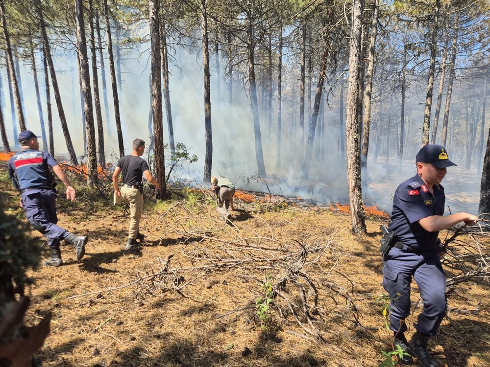 Alevlerle mücadele 4'üncü gününde - 5