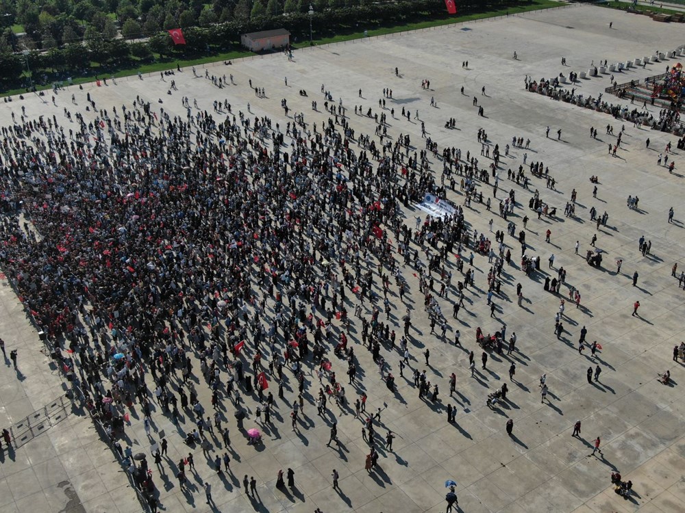 Aşı karşıtları miting yaptı: İşte kareler - 13