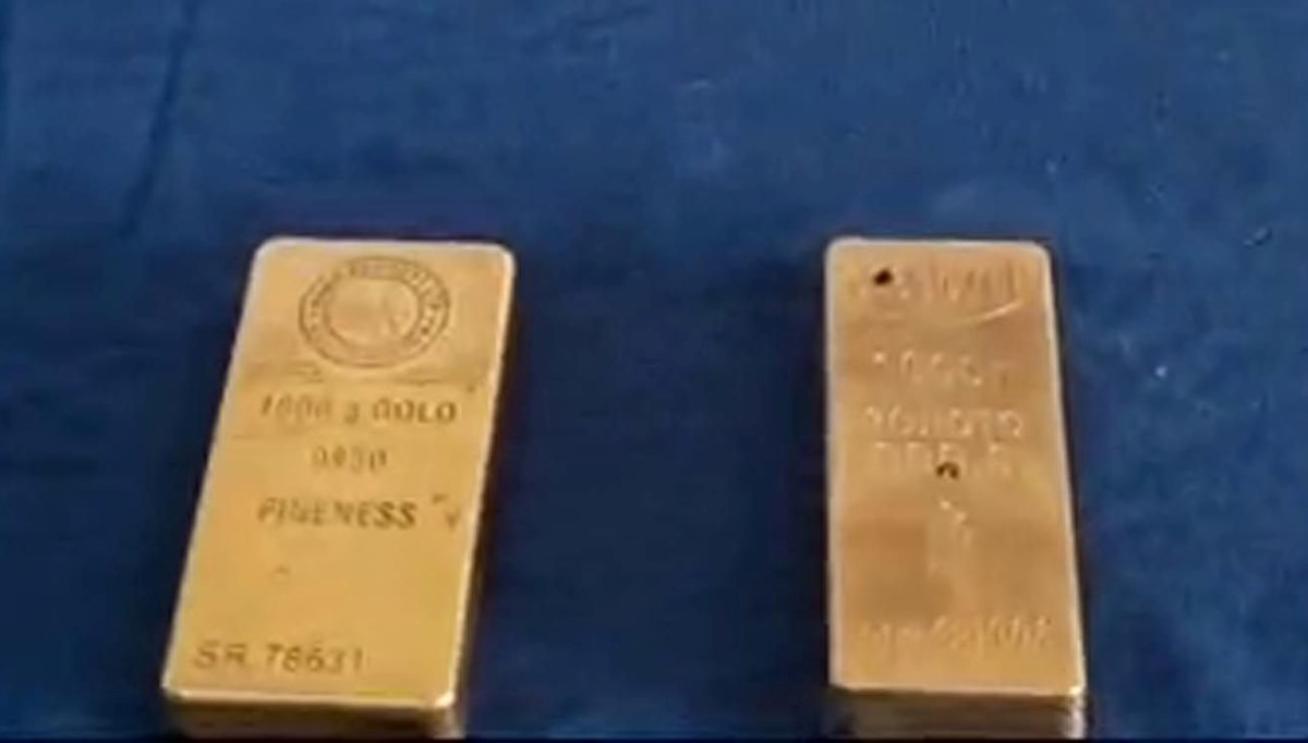 5 milyon liralık kaçak külçe altınla yakalandı 5 milyon liralık kaçak külçe altınla yakalandı