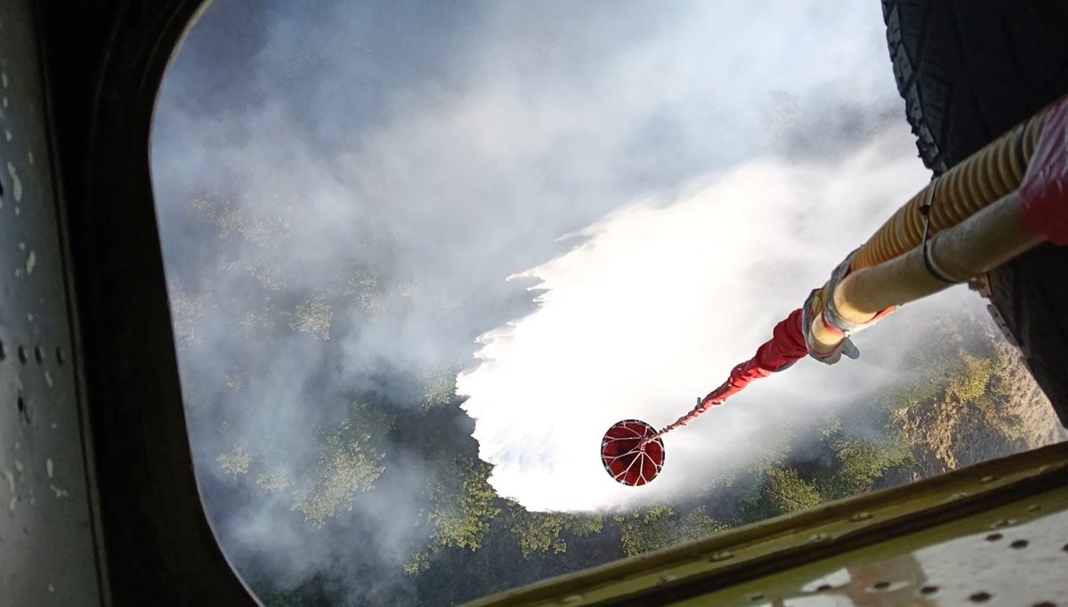 Karabük'te orman yangını