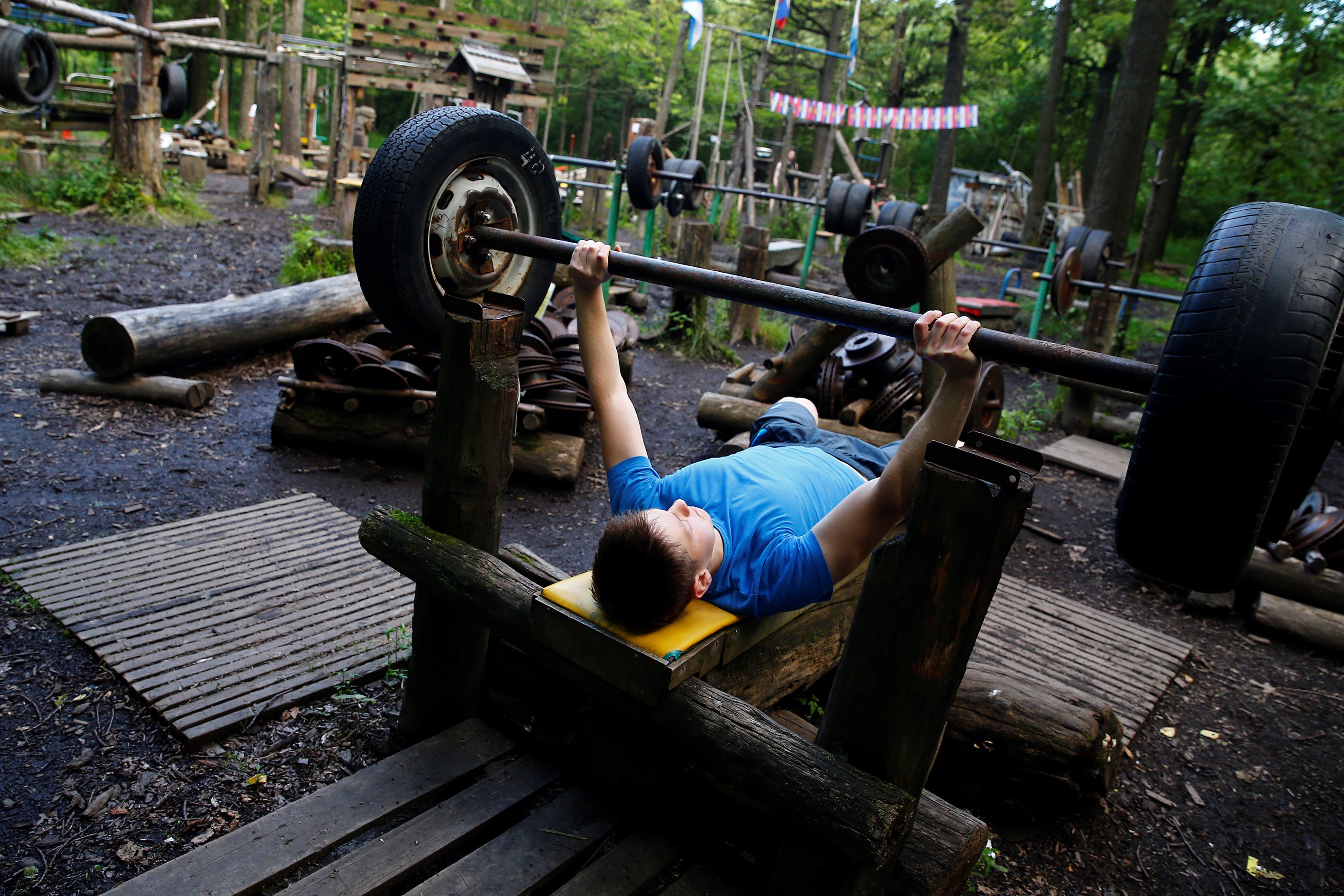 el yapimi aletlerle spor salonu son dakika dunya haberleri ntv haber