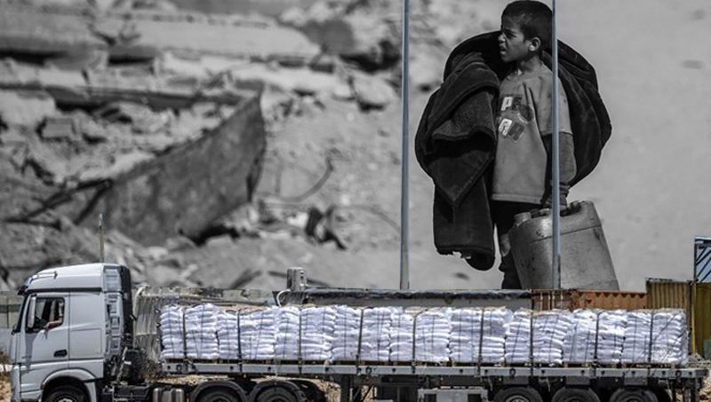 Gazze'ye giren TIR'ların hiçbiri ulaşmadı