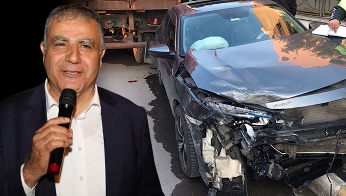 CHP Hatay Milletvekili Mehmet Güzelmansur kaza geçirdi