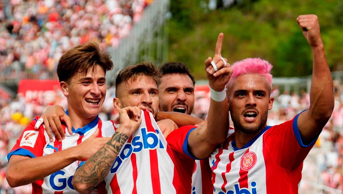 La Liga'nın yeni lideri Girona La Liga'nın yeni lideri Girona