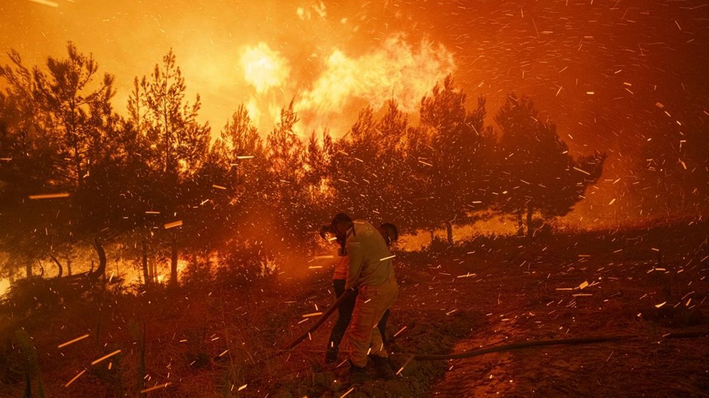 Çanakkale ve Edirne'deki yangınlar büyüdü: Evler ve araçlar zarar gördü, çok sayıda tahliye var - 3