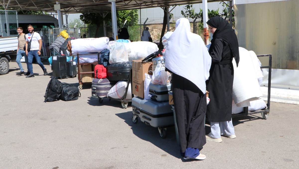 Suriyeliler bayram için ülkelerine dönüyor