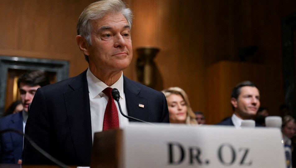 Mehmet Öz saçını Trump sarısı yaptı, Senato'da tarihe geçti