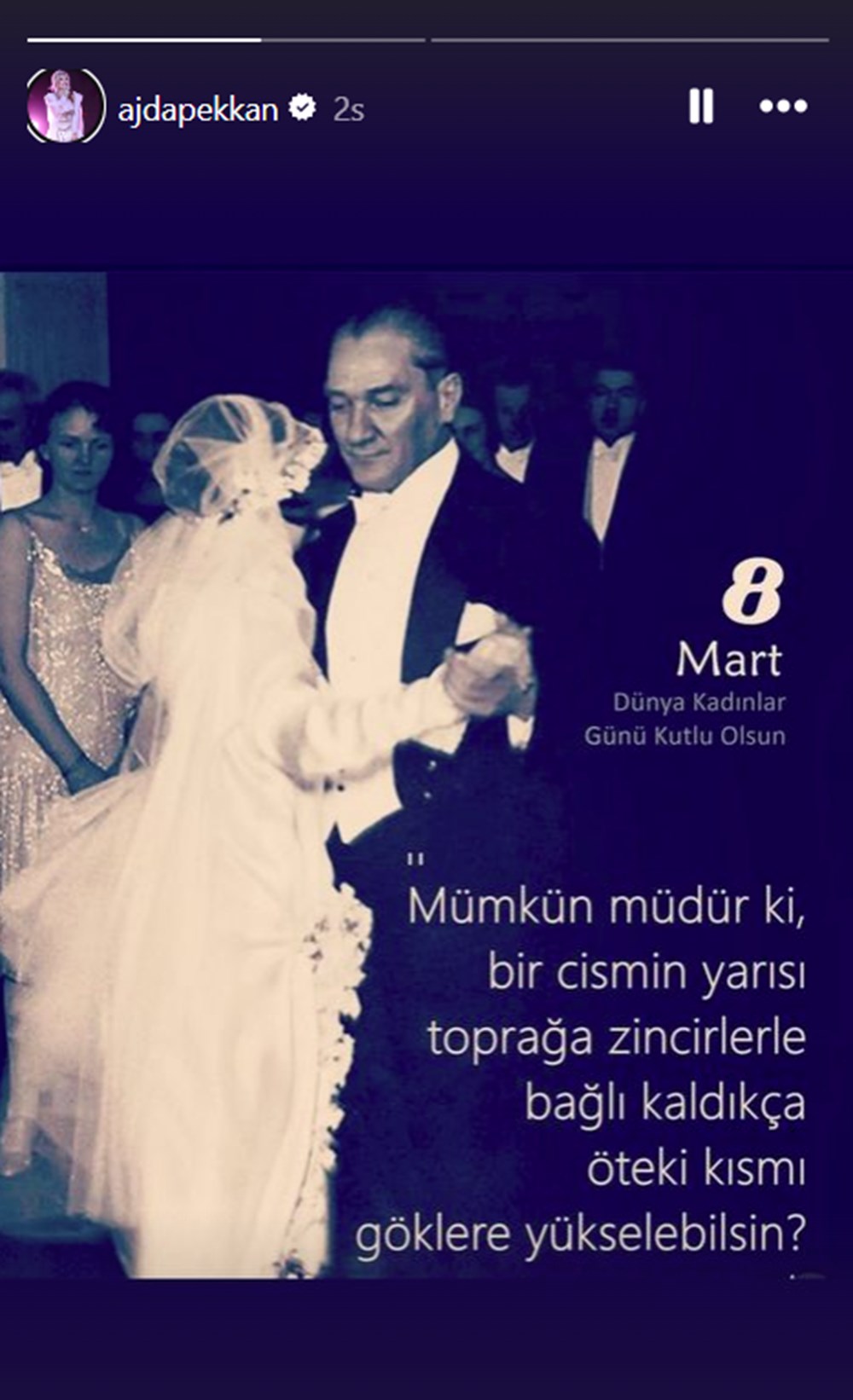 Ünlü isimlerden 8 Mart Dünya Kadınlar Günü mesajları - 1