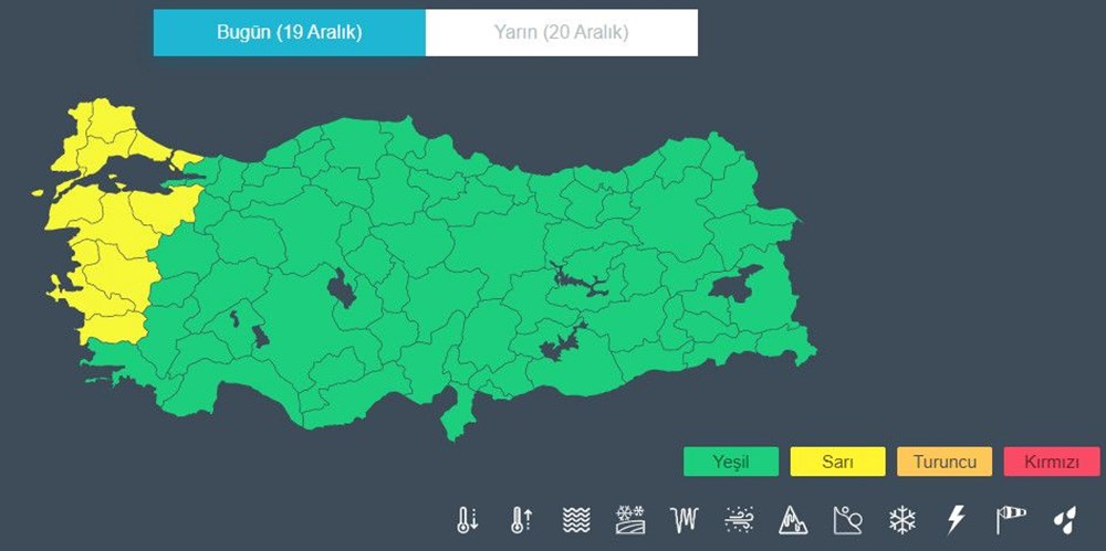 Bu hafta hava nasıl olacak? Sıcaklıklar düşüyor (MGM 5 günlük hava durumu raporu) - 4