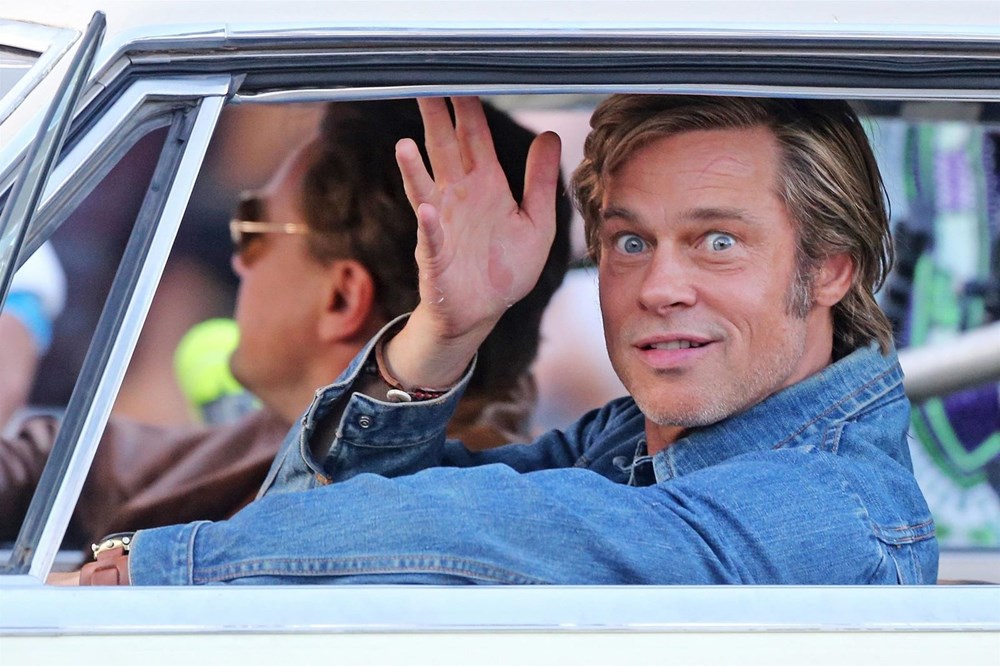 Once Upon A Time In Hollywood'tan ilk kareler (Leonardo DiCaprio, Brad Pitt, Margot Robbie ve Al Pacino) - 1