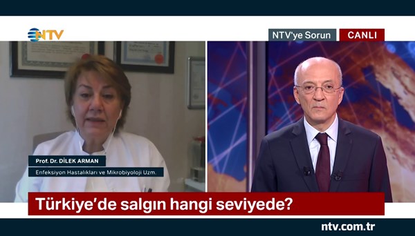 NTV'ye Sorun 21 Nisan 2020 (Konuk: Prof. Dr. Dilek Arman)