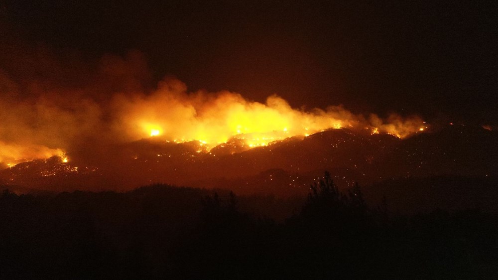 Adana Kozan'daki orman yangını 3. gününde - 4