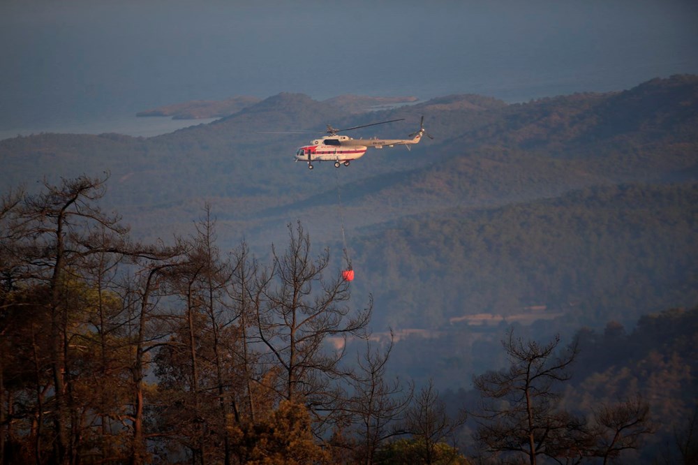 Marmaris'te orman yangını: Bakanlar son durumu açıkladı - 17