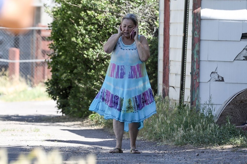 Oyuncu Roseanne Barr�ın çöküşü! Her gün ağlıyor Magazin Haberleri NTV
