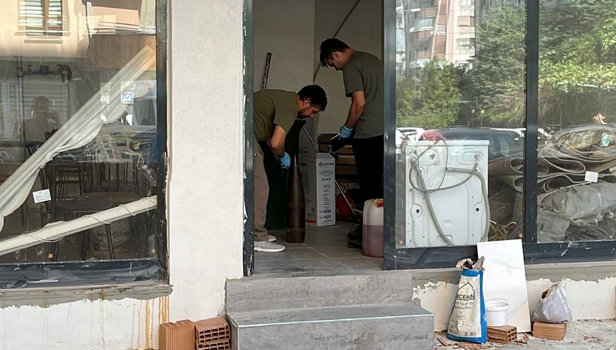 Apartmanda top mermisi bulundu