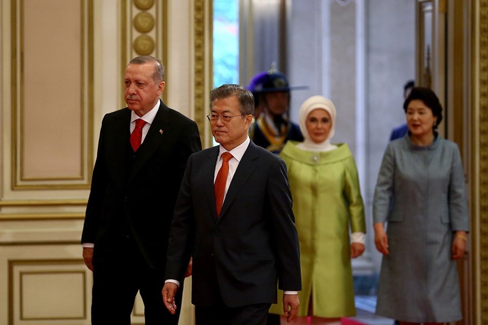 Cumhurbaşkanı Erdoğan Güney Kore'de - 1