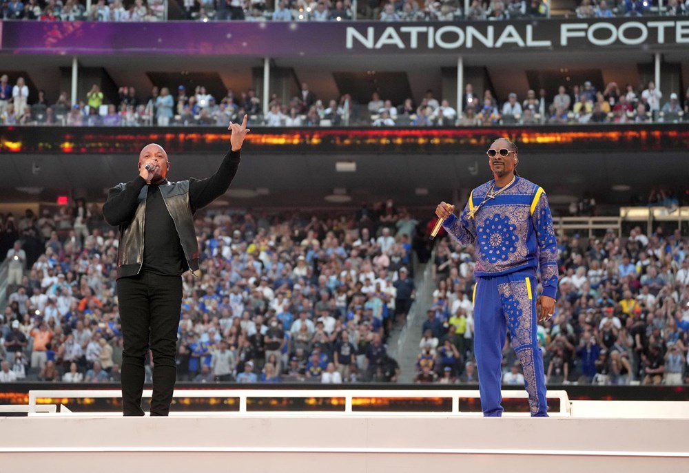 Super Bowl devre arasında hip-hop zirvesi - 30