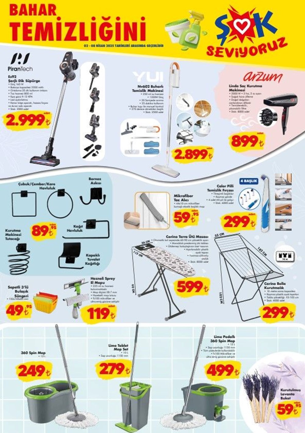 ŞOK'ta Nisan Fırtınası: Paklık Ürünleri, Beyaz Eşyalar ve Elektrikli Süpürgelerde Cazip Fırsatlar! (2-8 Nisan) 77 Pfvchm bzU6ZDznu6X50Dw