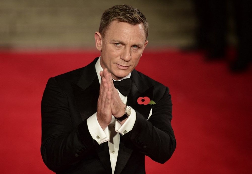 Daniel Craig en çok kazanan oyuncular listesinde zirveye yerleşti: Film başına 100 milyon dolar - 1