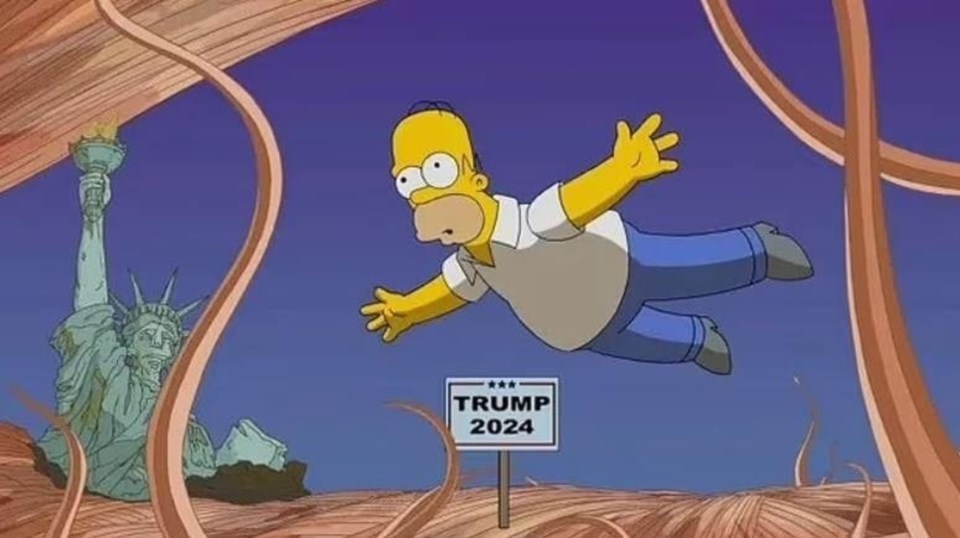 Simpsonlar yine bildi: Trump kehaneti - 1