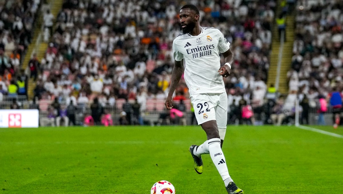 Real Madrid'e Rüdiger'den kötü haber