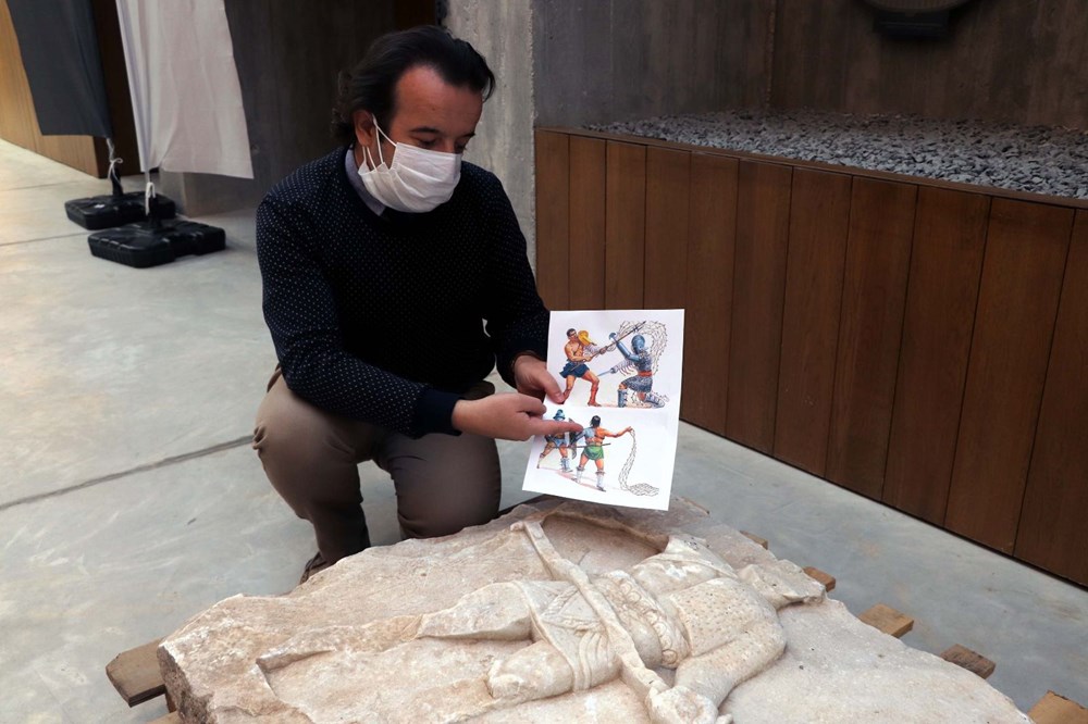 2 bin yıllık gladyatör rölyefinin sırrı çözüldü - 5