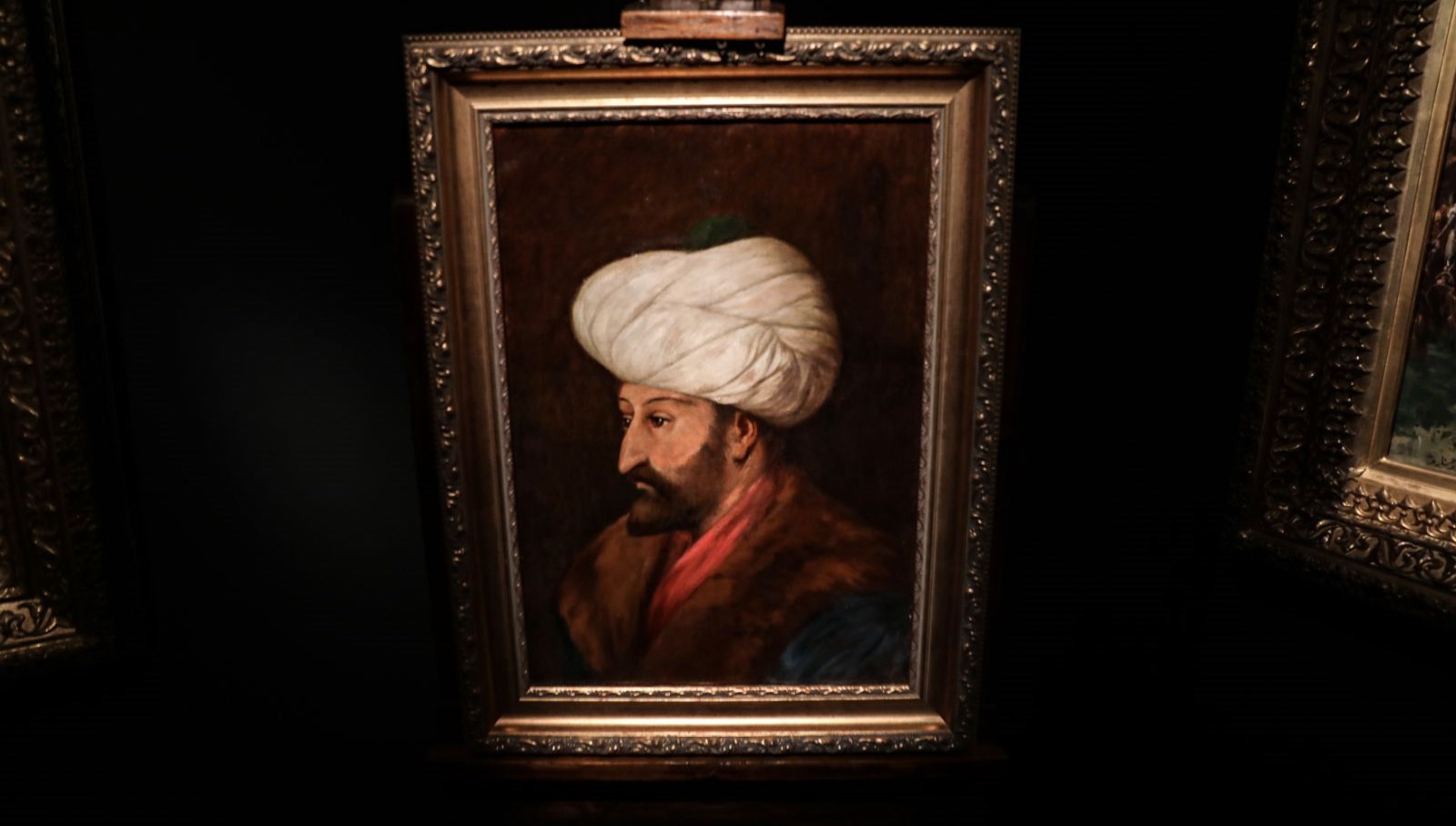 Fatih Sultan Mehmet'in Portresi Ilk Defa Sergilenecek