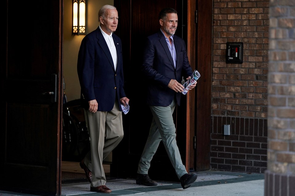 ABD Başkanı Biden ile oğlu Hunter Biden
