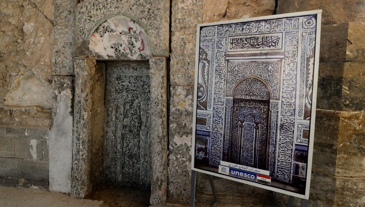 Musul'daki cami restorasyonu sırasında DAEŞ'in yıllar önce yerleştirdiği beş bomba bulundu