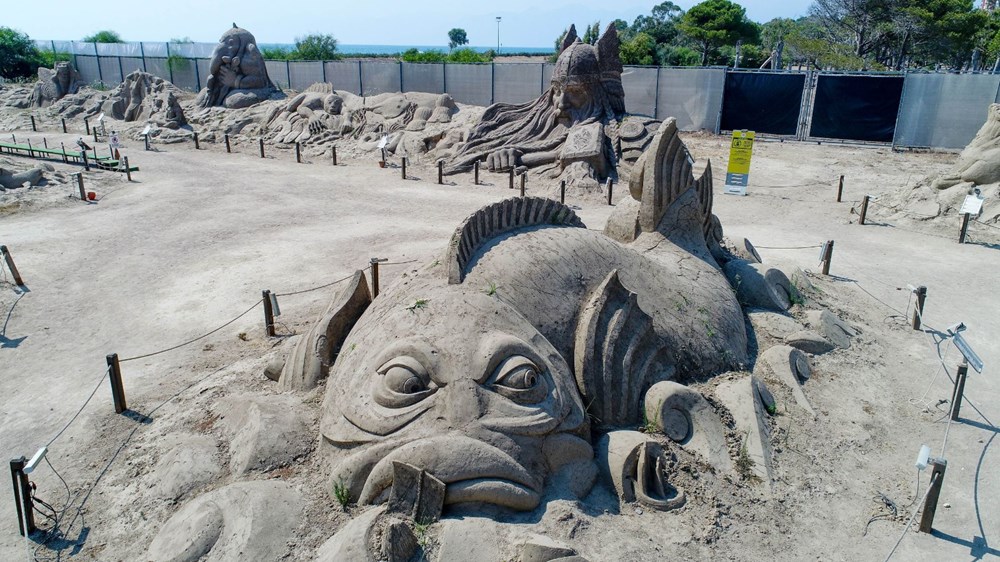 Antalya Kum Heykel Müzesi 2021'e hazırlanıyor - 2