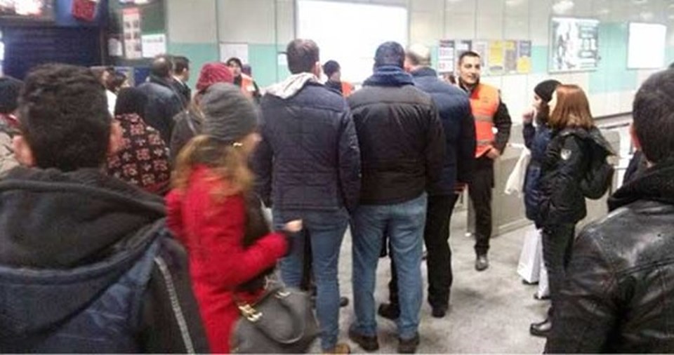 Yenikapı-Hacıosman metro seferleri normale döndü - 1