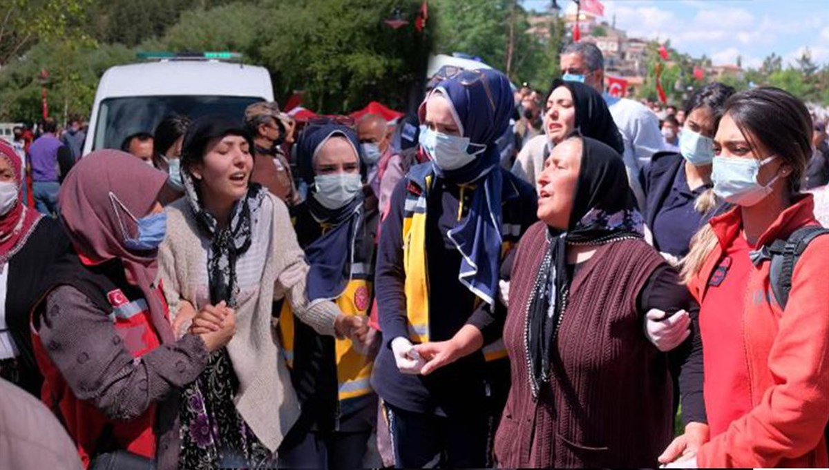 Şehit Uzman Çavuş Şahin Sarılmaz, son yolculuğuna uğurlandı