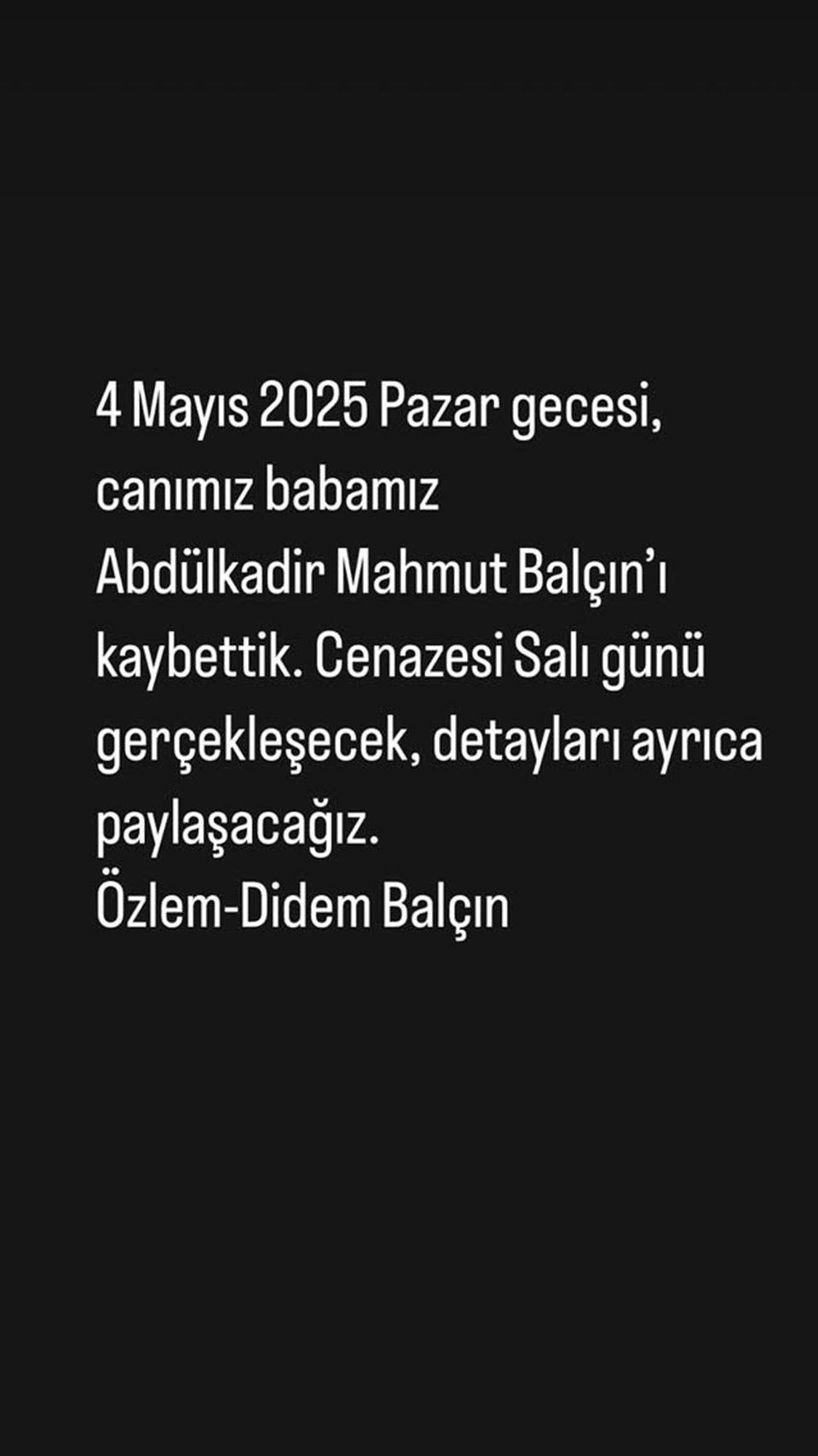 Didem Balçın'ın acı günü - 1