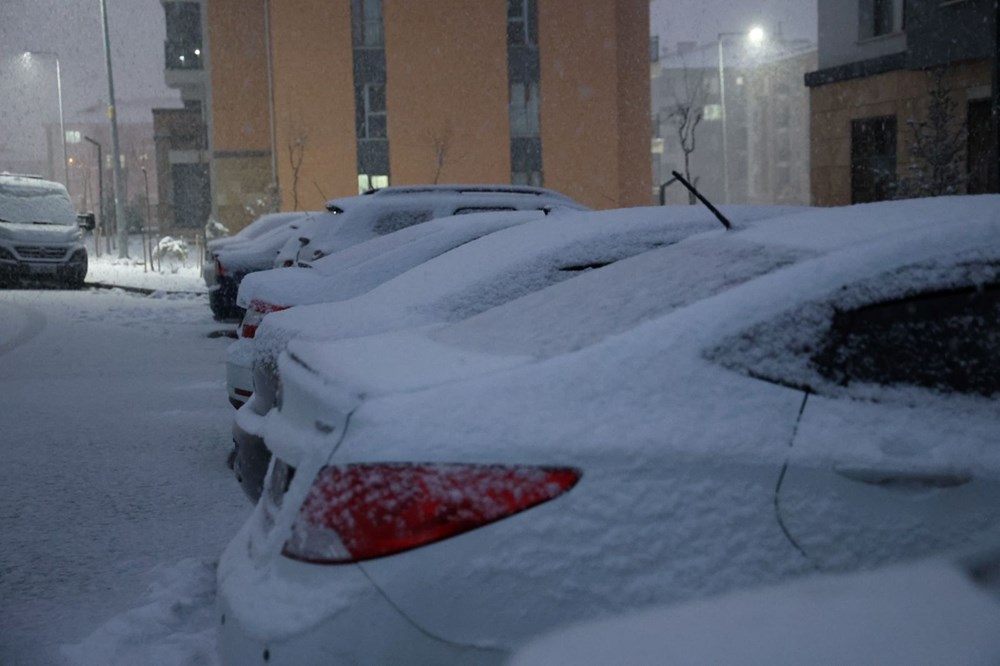 Bir ilde kar yağışı 2 gün aralıksız sürdü: Dondurucu soğuklar etkili oldu - 3