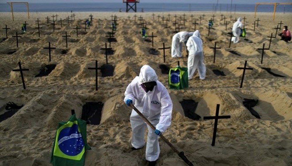 Amazon'da 6 saatlik aşı yolculuğu: Babasını sırtında taşıdı - 10