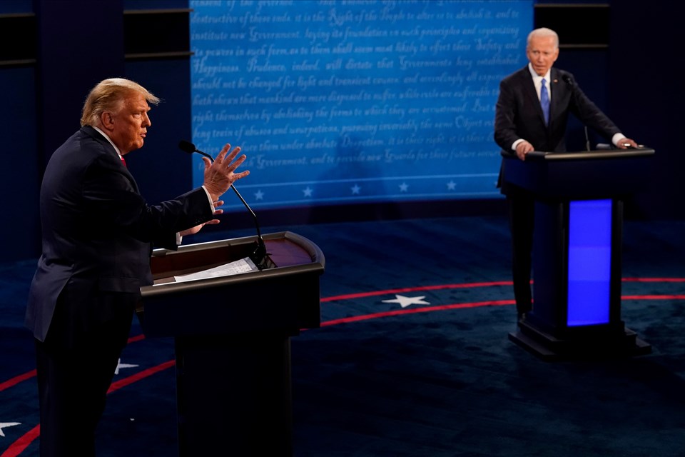 ABD'de başkan adayları ikinci kez canlı yayında kozlarını paylaştı - 3