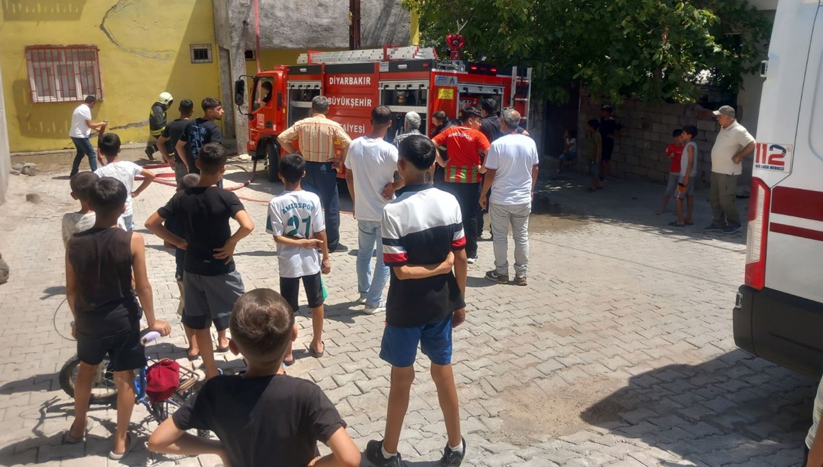 Klima yangını paniğe neden oldu