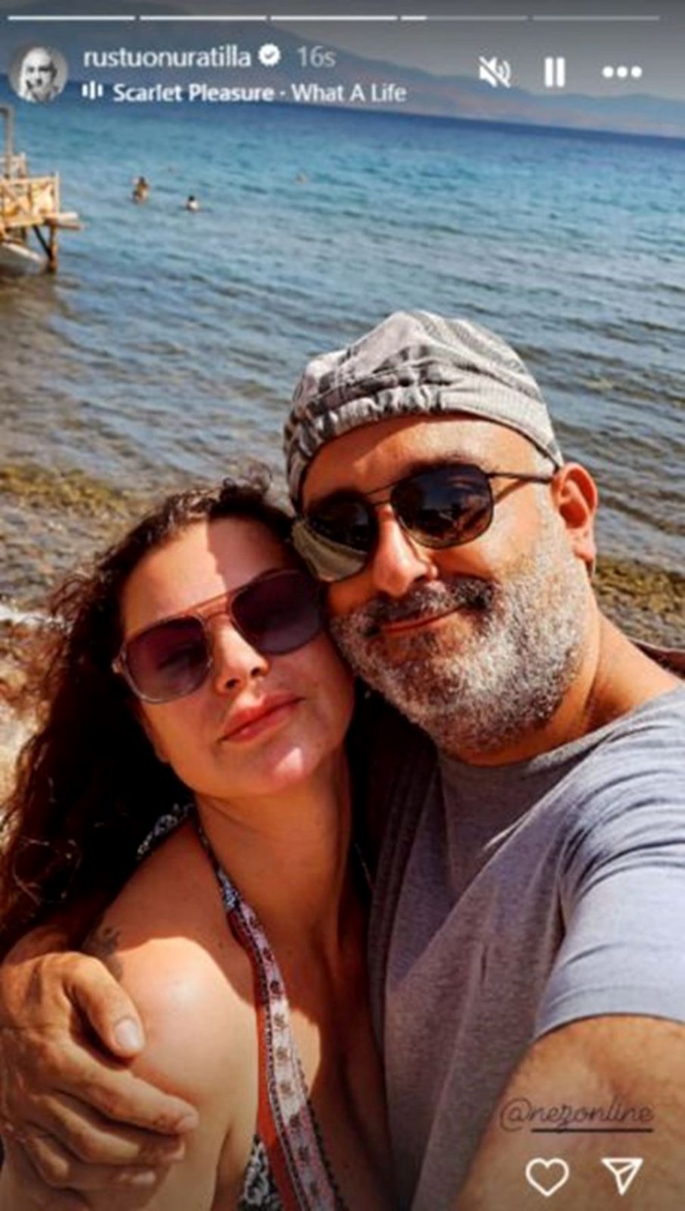 Aşk yaşayan Rüştü Onur Atilla ile Nez'den yeni kareler - 2