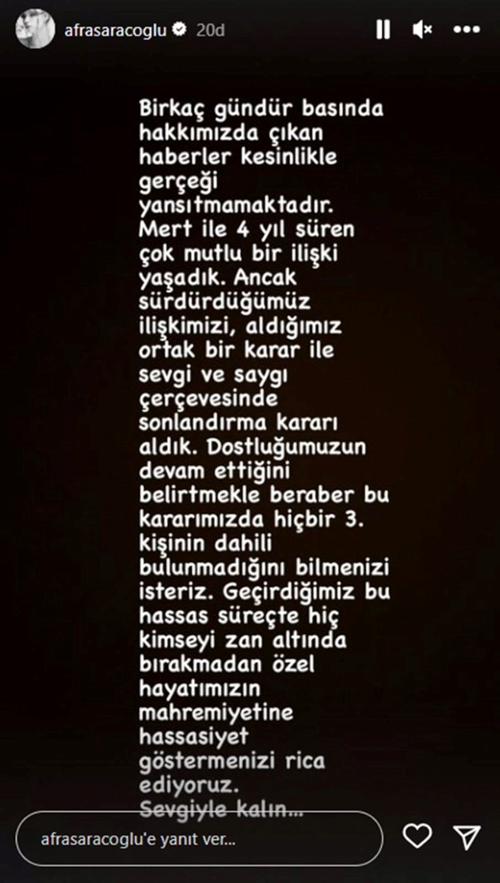Mert Yazıcıoğlu Afra Saraçoğlu ayrılığıyla ilgili ilk kez konuştu - 2
