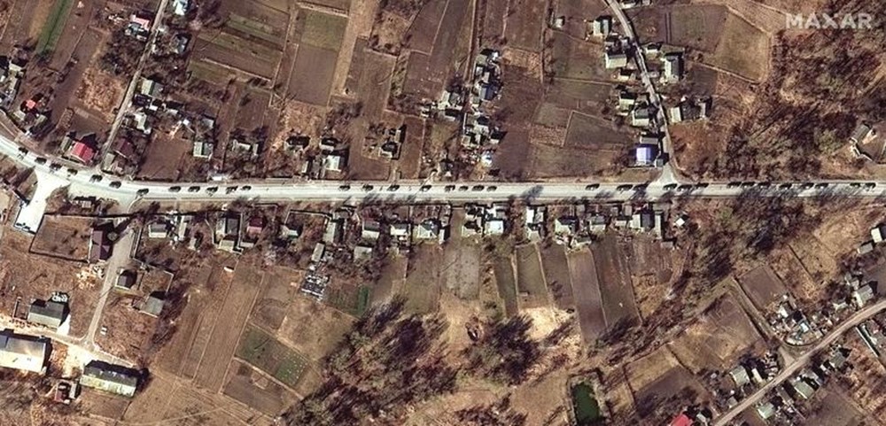 Rusya’nın Ukrayna’ya saldırısında dördüncü hafta: Savaşın ilk gününden bu yana uydu görüntüleri - 31