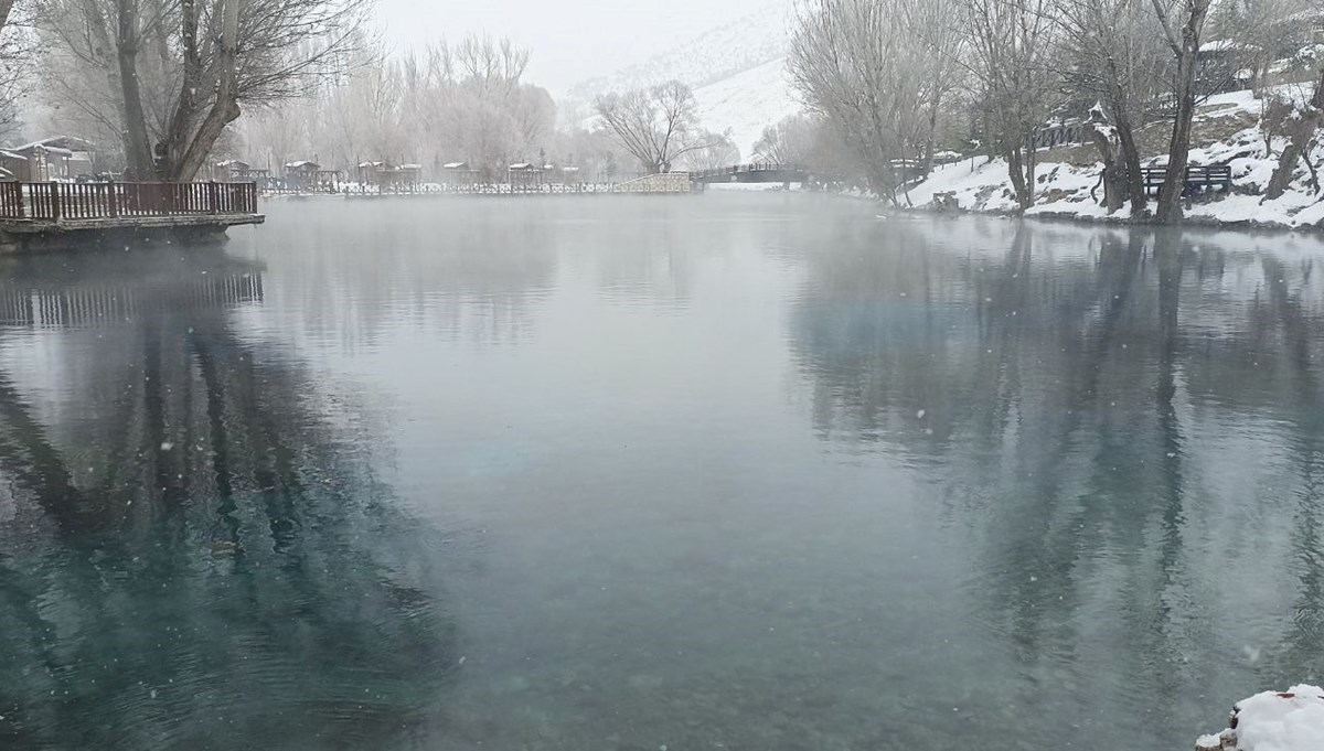 Anadolu’nun nazar boncuğu: Sivas’ta donmayan tek göl