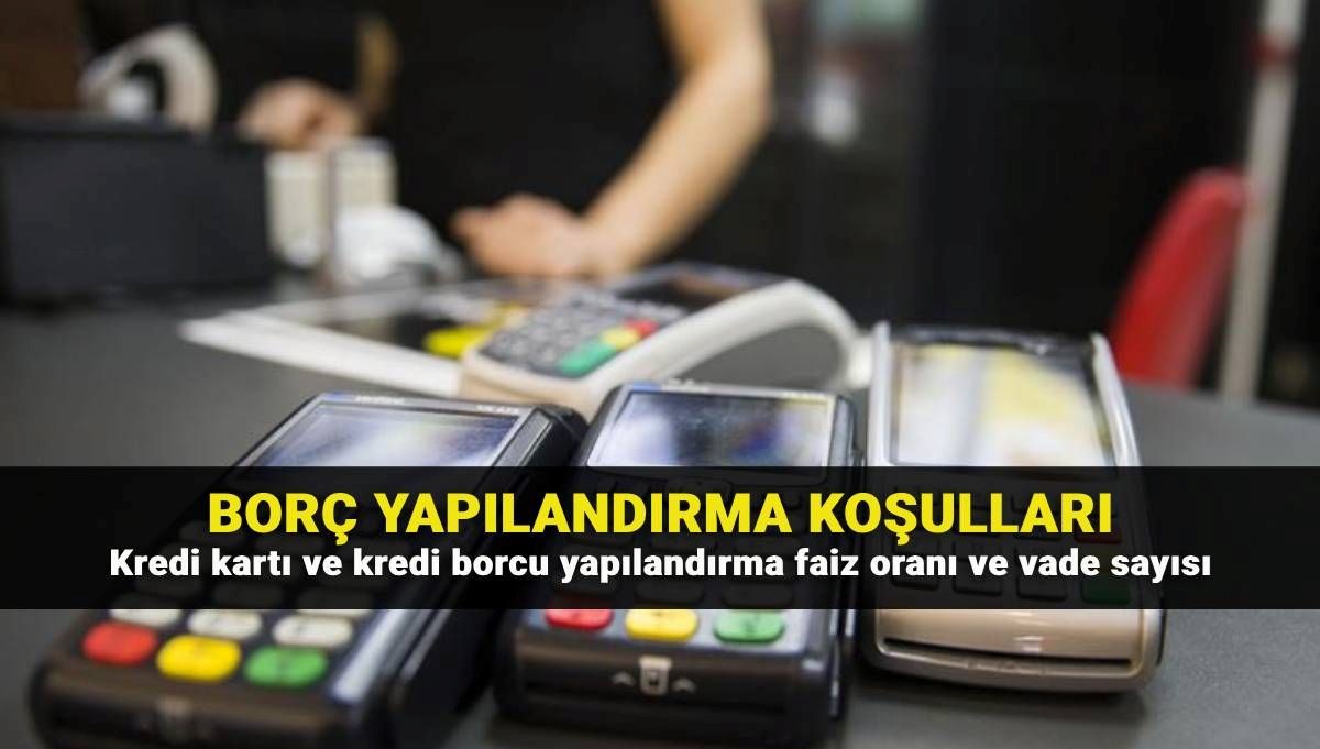 BDDK borç yapılandırma faizi ve vade sayısı 2025: Kredi kartı ve kredi borcu yapılandırma ne zaman, nasıl yapılır?