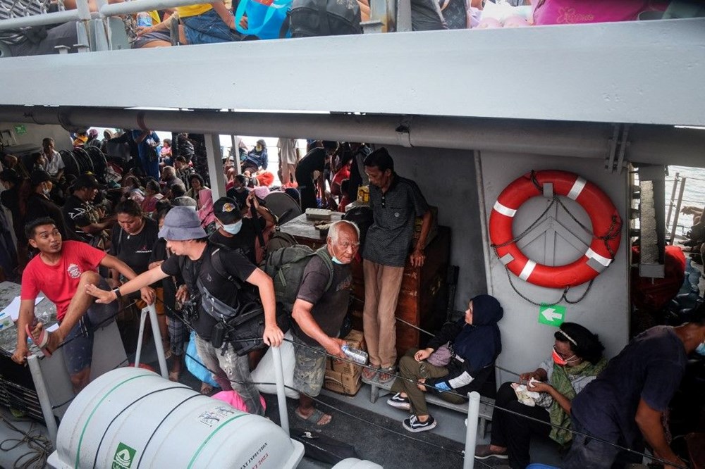 Endonezya’da Ruang Yanardağı nedeniyle 12 bin kişi için tahliye kararı - 4