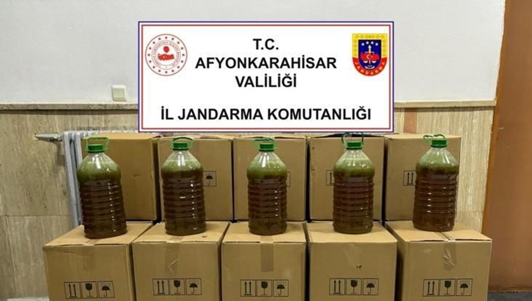 650 litre sahte zeytinyağı ele geçirildi