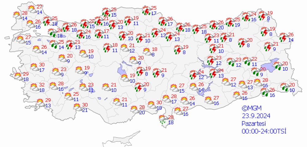 AFAD'dan 7 il için uyarı: Bir ilde okullar tatil edildi - 14