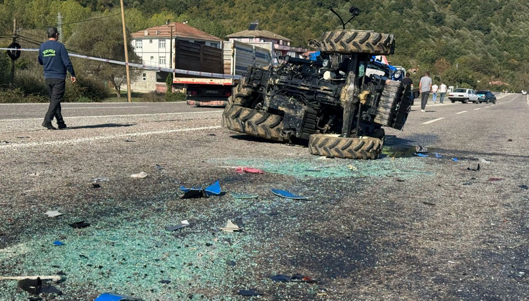 Bartın'da zincirleme kaza: Yaralılar var