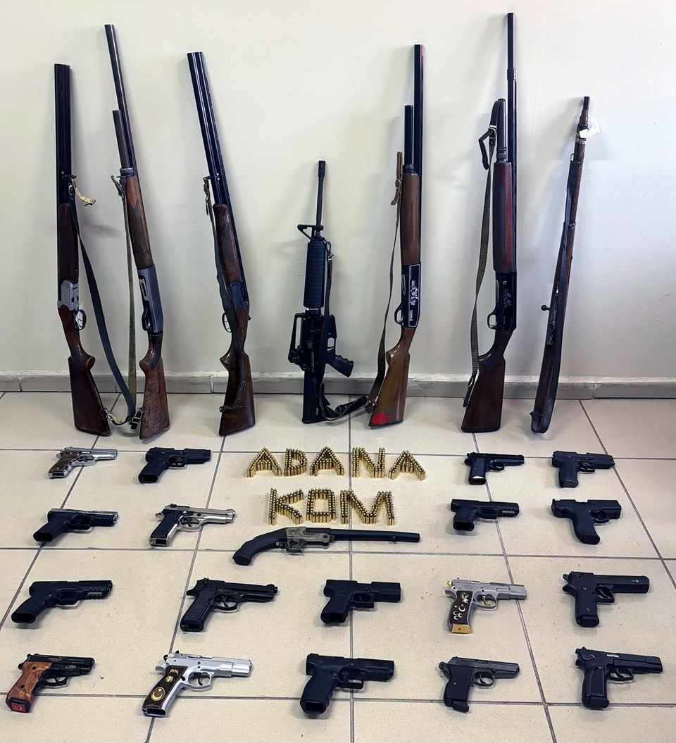 Suç örgütlerine silah satan çete çökertildi! 94 şüpheli yakalandı - 1