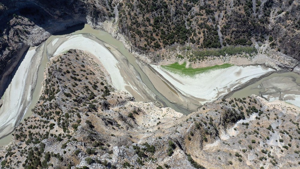 Arapapıştı Kanyonu'ndaki sular çekildi - 6